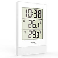 Термометр Температурна Станція Термометр-годинник Термометр Technoline WS9178 White/Silver (WS9178) Німеччина, фото 5