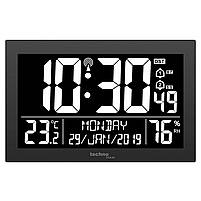 Настільний Годинник Електронний Настінний для дому Technoline WS8017 Black (WS8017) Німеччина, фото 3
