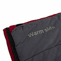 Двосторонній Спальний Мішок Bo-Camp Gramark XL Cool/Warm Gold -8° Red/Grey Зимовий Спальник Голландія, фото 8