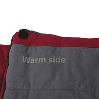 Двосторонній Спальний Мішок Bo-Camp Uda Cool/Warm Golden -10° Red/Grey Туристичний Спальник Кокон Голландія, фото 4