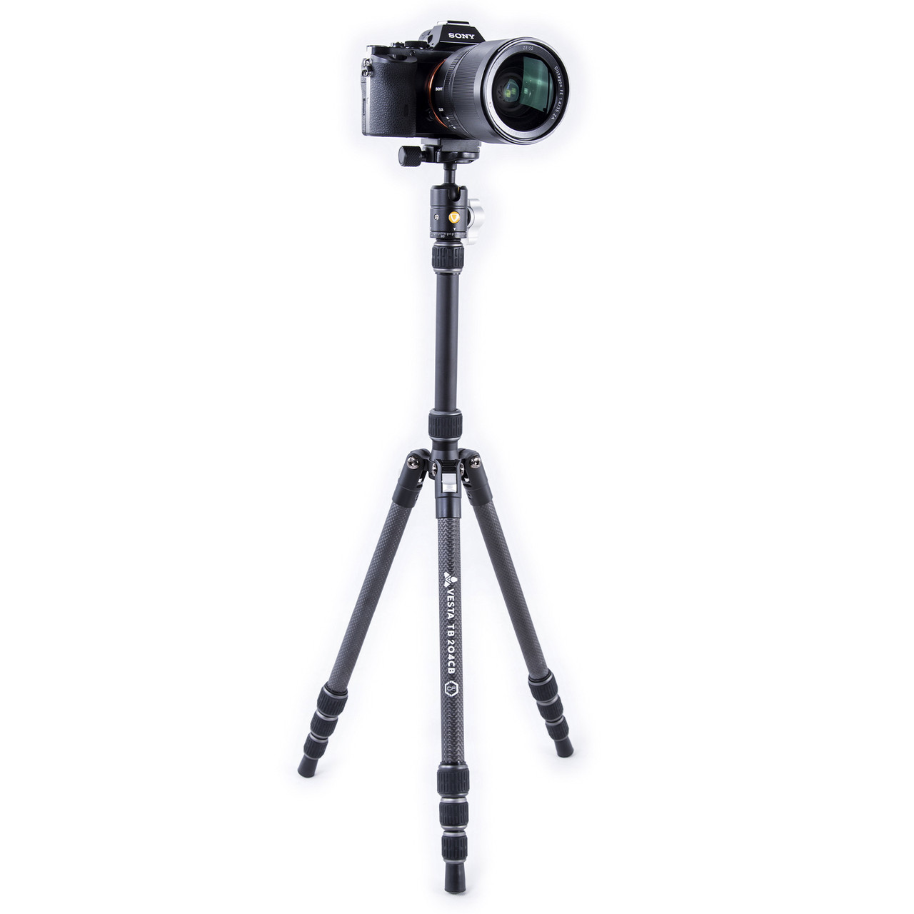 Суперлегкий Штатив Тринога для Фотоапарата Vanguard Vesta TB 204CB Трипод карбоновий для Фотокамери США, фото 1