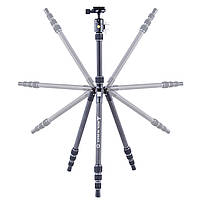 Суперлегкий Штатив Тринога для Фотоапарата Vanguard Vesta TB 204CB Трипод карбоновий для Фотокамери США, фото 9