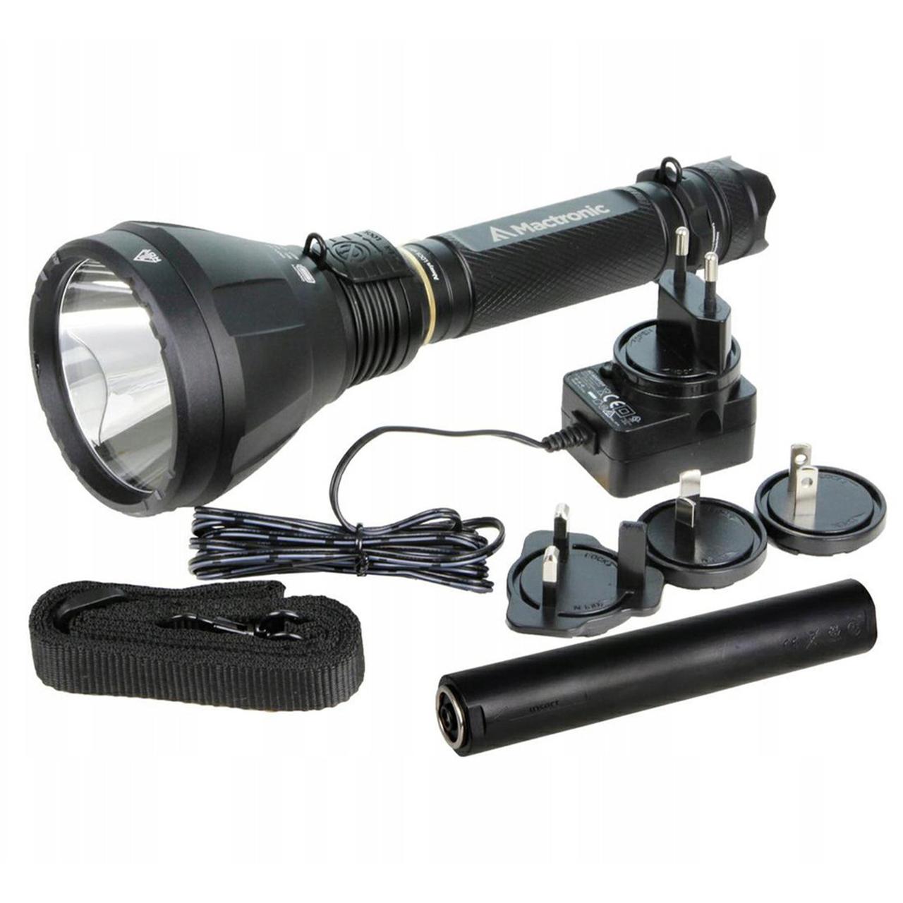 Суперпотужний Пошуковий Тактичний Ліхтар Mactronic Blitz LR11 (1100 Lm) Rechargeable Польща Гарантія 5 років, фото 1