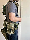 Чохол сумка для саперної лопати, сумка піксель Molle, фото 7