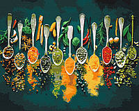 Картина за номерами Brushme Пряні спеції 40х50см BS52897