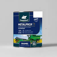 Професійна емаль алкідна ПФ-133 METALPROFF ENAMEL TM "Корабельна" Біла 2,5л