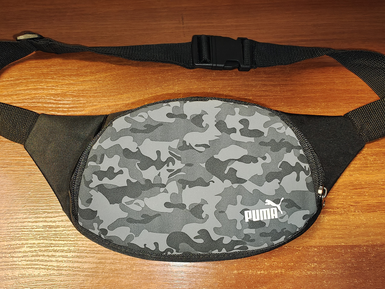 Сумка на пояс PUMA Оксфорд ткань 1000D камуфляж кожаным/Спортивные барсетки сумка бананка только опт
