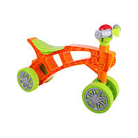 Каталка "Ролоцикл" ТехноК 3824TXK Оранжевый, World-of-Toys