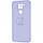 Силіконовий чохол Soft Silicone CaseVsMagnet Ring для Xiaomi Redmi Note 9 - Lavander, фото 4