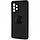 Силіконовий чохол Soft Silicone CaseVsMagnet Ring для Samsung A525 Galaxy A52 - Black, фото 5