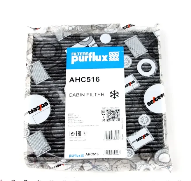 Фільтр салону AHC516 Smart Fortwo (Смарт Форту) 14- (вугільний), PURFLUX