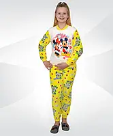 Пижама махровая детская 01881 Микс вельсофт