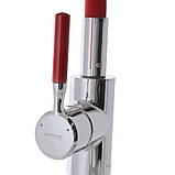 Змішувач для кухні з силіконовим виливом Mixxus Premium RIO 011 Червоний (MI5817), фото 3