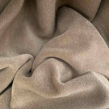 Тканина пілорк фліс щільний 300 г/м2 180 см Туреччина Койот