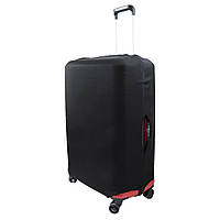 Чехол для валізи L (65 - 75 см) - Чорний, липка (Без сумочки. у коробці)