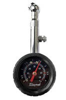 Манометр  метал  4.5 Атм "ELEGANT" EL102838 спусковий клапан  (колесо аналог Heyner)