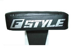 Авто підлокотник Газель дверной (во внутр. ручку) чорний з накатом "Fstyle" (Транзит и др. бусы)