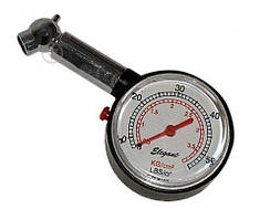 Манометр  пластик 3.5 Атм "ELEGANT" EL102835 / спуск.клапан