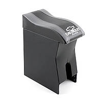 Підлокітник авто Chevrolet AVEO (Вигин під руку) з логотипом Сірий MAXI