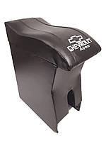 Авто підлокотник Chevrolet AVEO (Вигин під руку) з логотипом Чорний MAXI