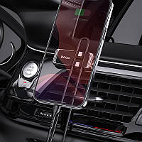Авто тримач для телефону  магнітний HOCO CA77 цинковий сплав (стальний)