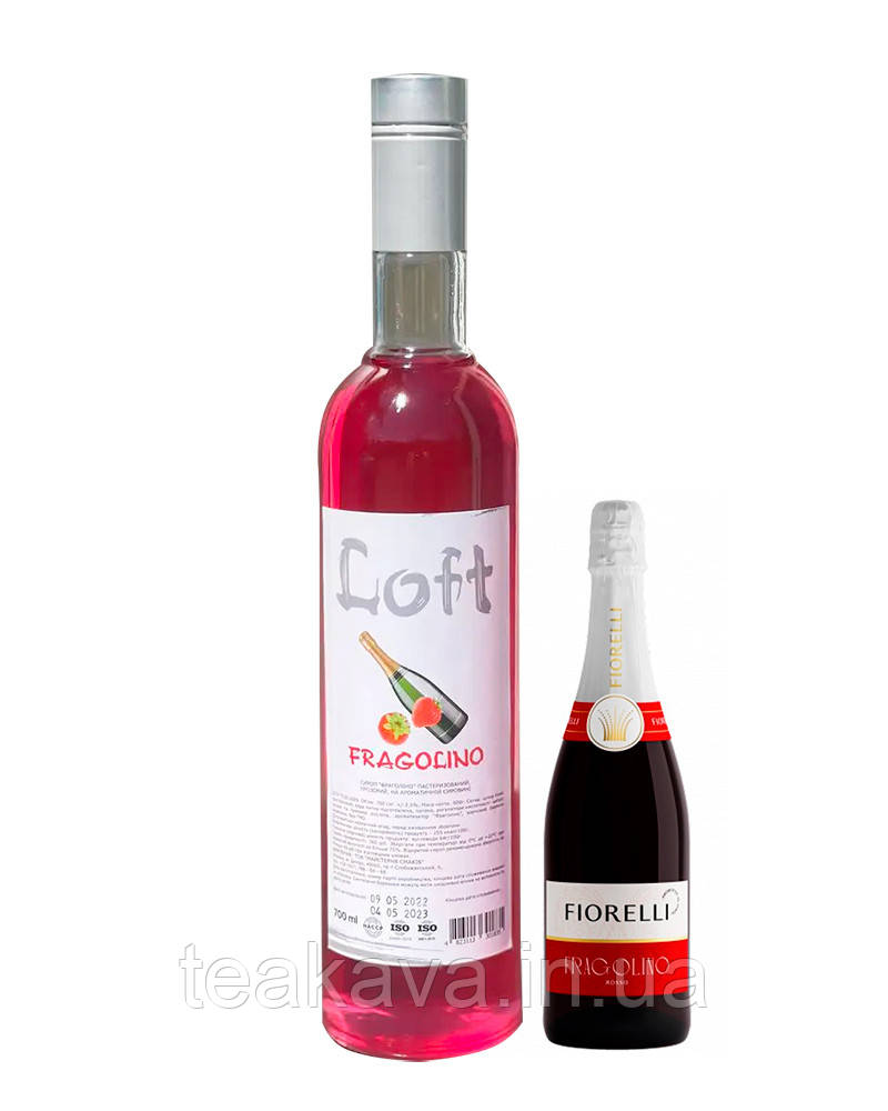 Сироп LOFT Фраголіно 0,7 л, фото 1