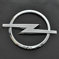 Эмблема "Opel" Vectra C (Combo) зад/пластик/скотч/хром/ровная 100х131мм