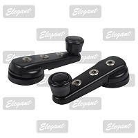 Ручки склопідйомника чорні "Elegant 100510