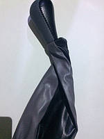 Ручка КПП+ Чохол 01 BK/GY ніж. Див. Комбінована сіра (довжина) Avtoban