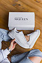 Кросівки жіночі білі Alexander McQueen white (03435), фото 4