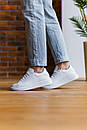 Кросівки жіночі білі Alexander McQueen white (03435), фото 7
