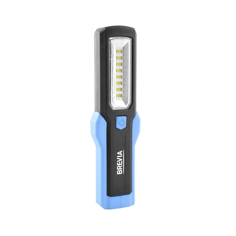 Переноска діодна SMD 8/300 lm +1W L=215/магнит/3*AA/крюек/меняет кут наклона Brevia Led №11310