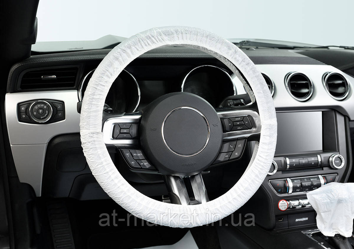 Захисні чохли на кермо для легкових автомобілів 250 шт. Serwo 0990450, фото 1