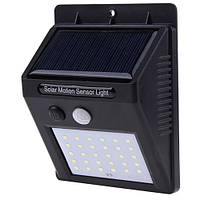 Світильник  сонячна батарея SH-6010-30SMD, 1x18650, PIR, CDS, датчик движения