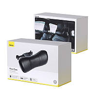 Подушка на підголівник екошкіра чорна Baseus First Class Car Headrest CRTZ01-01