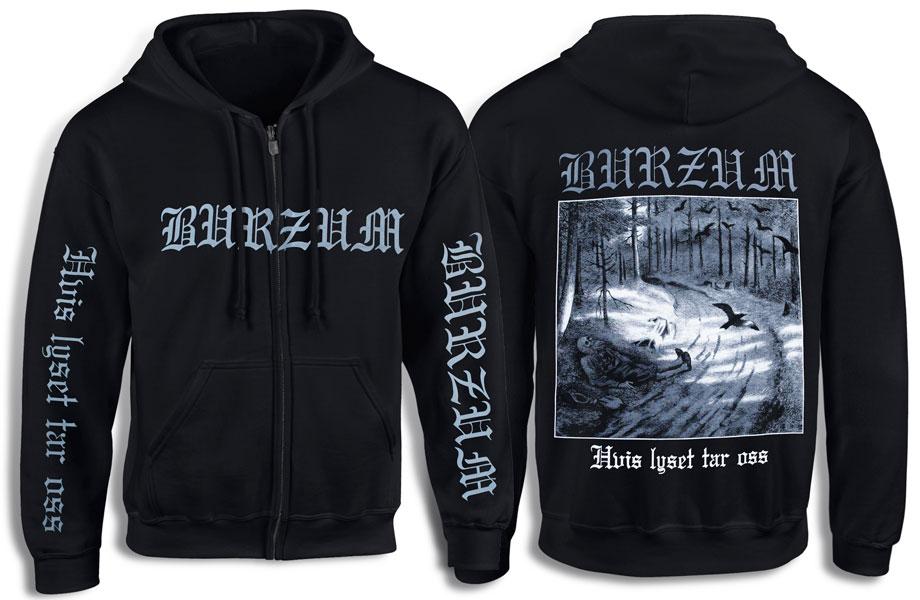 Толстовка на змійці BURZUM Hvis Lyset Tar Oss