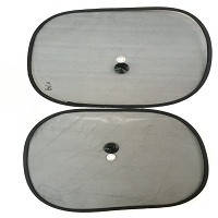 Шторка в авто на присосці бокова 440x380mm.квадр.1пр (2183)