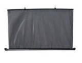 Авто шторка Ролет 100*57см "S100" Поліестер чорна "Carlife" (сітка чорна з 2-х сторін)