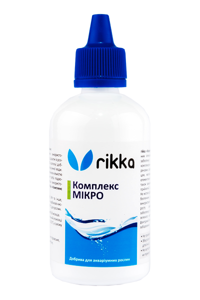 Акваріумні добрива мікро — Rikka Комплекс Мікро 100 мл
