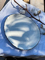 Тарілка "Овальна" 26/22 см, "Чорний лофт"