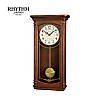 Настінний годинник RHYTHM CMJ581NR06 дерев'яний з боєм, фото 9