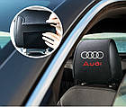 Чохол на підголовник з логотип Audi 2шт, фото 3