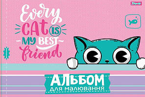 Альбом для малювання 12арк скоба, з перфорацією (д) 1Вересня 100г/м2 (12)