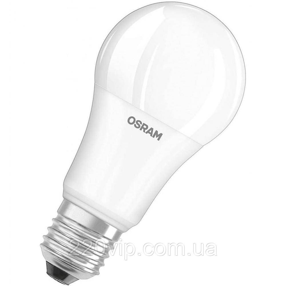 Лампа OSRAM 14.5вт E27 6500K холодна світлодіодна Осрам VALUE CL A100 13W/865 230V FR E27 10X1