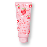 Гель для душу з ароматом свіжої полуниці BILOU Sweet Strawberry Shower Gel, 200 мл