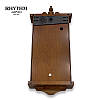 Настінний годинник RHYTHM CMJ302ER06 дерев'яний з боєм, фото 4