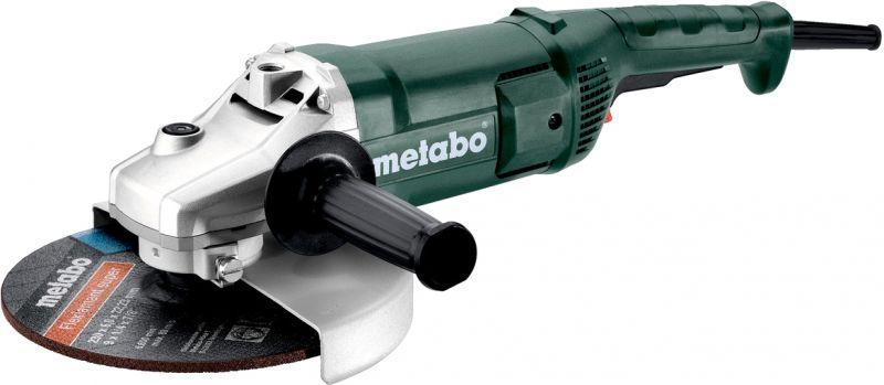 Кутова шліфувальна машина 230 мм Metabo WE 2200-230, 2200 Вт, 6600 об/хв., диск 230 мм, плавний пуск