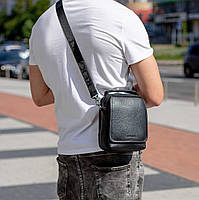 Чоловіча сумка через плече з клапаном, фото 7