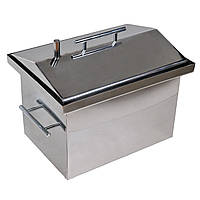 Коптильня Середня нержавійка | 1.5 мм | 400х300х300 мм| жаростійкий
