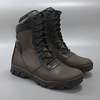 Акція розпродаж 44 розмір Коричневі тактичні берці демісезонні військові черевики на змійці армійське взуття